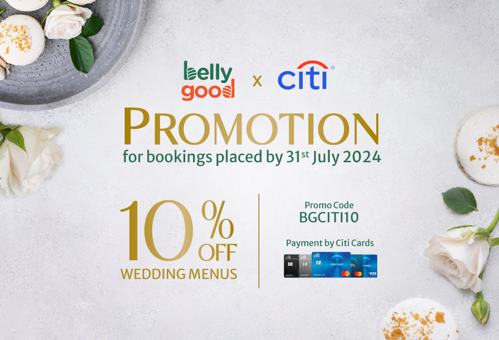 BellyGood Citibank Wedding Promotion